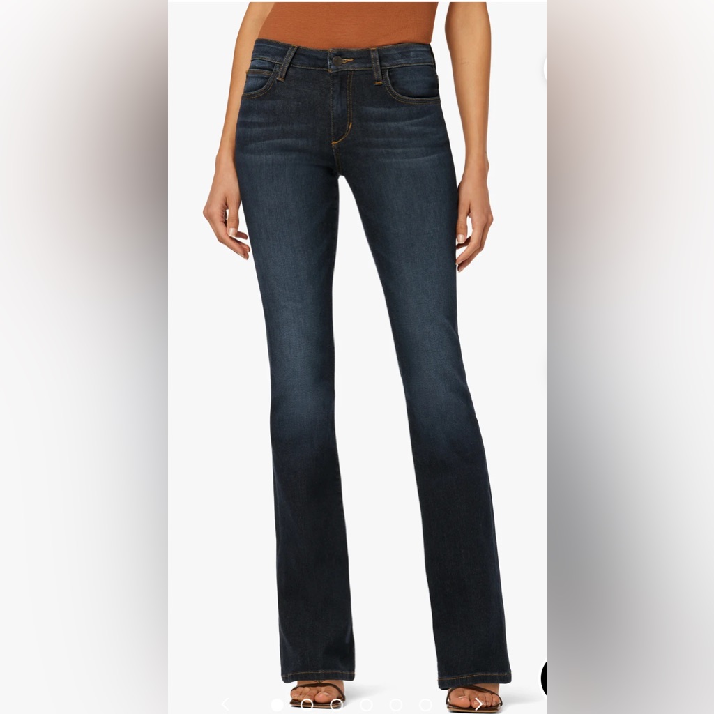 Joe's Jeans The Honey Curvy Bootcut Women’s Dark Blue Denim, 32” Waist